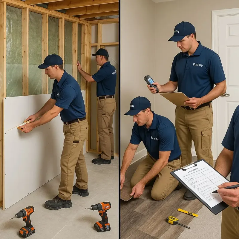 Repairs and Reconstruction process in Menands, NY